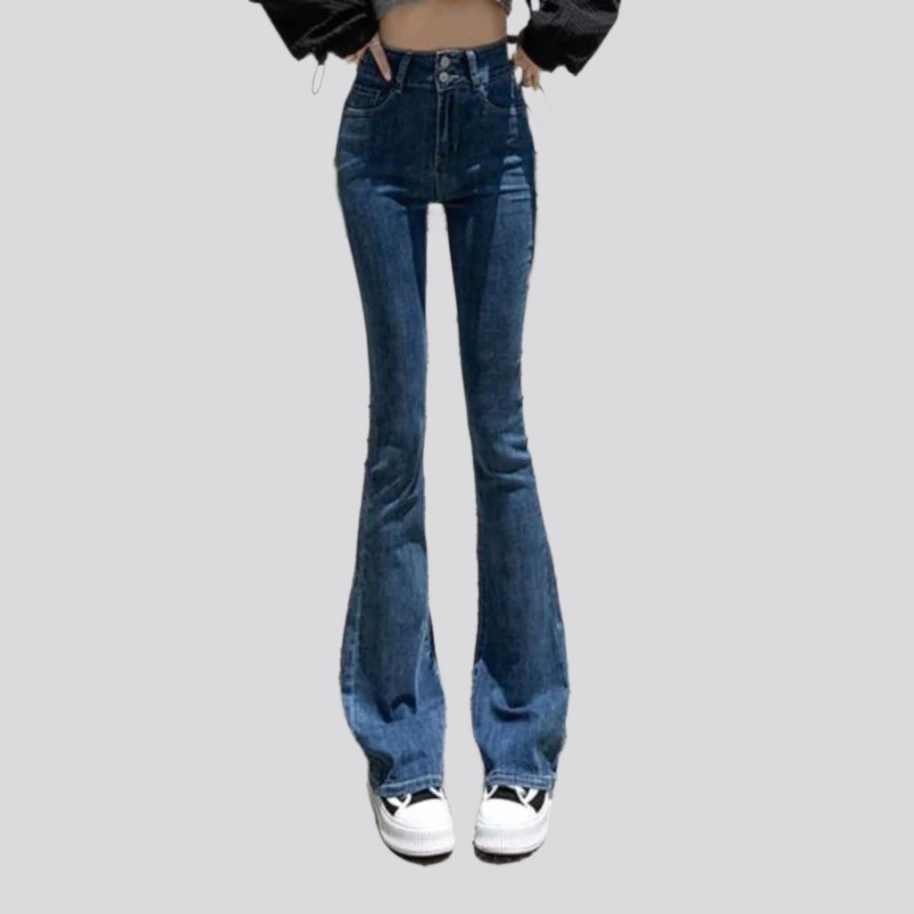 Push-up jeans for women