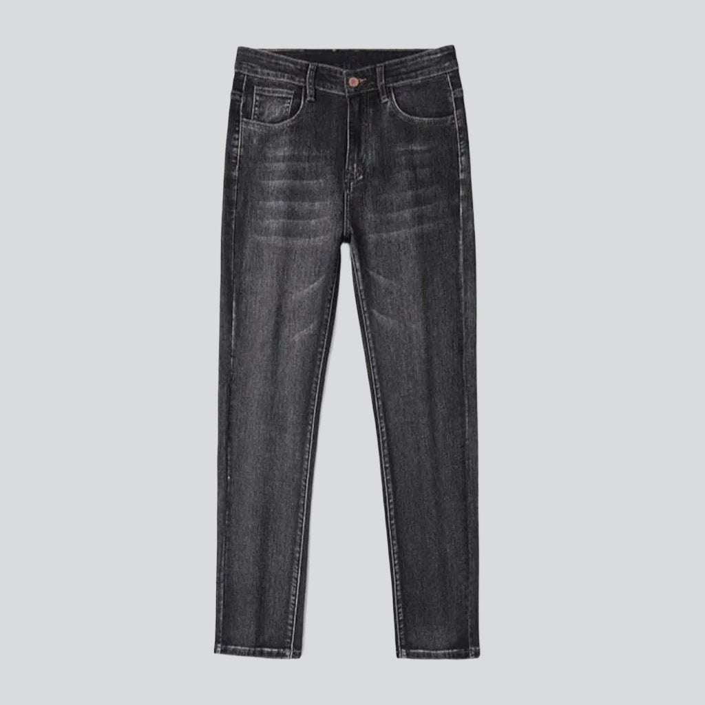 Dunkle Vintage-Waschung Herrenjeans