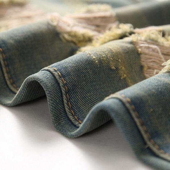 Vintage distressed men jeans