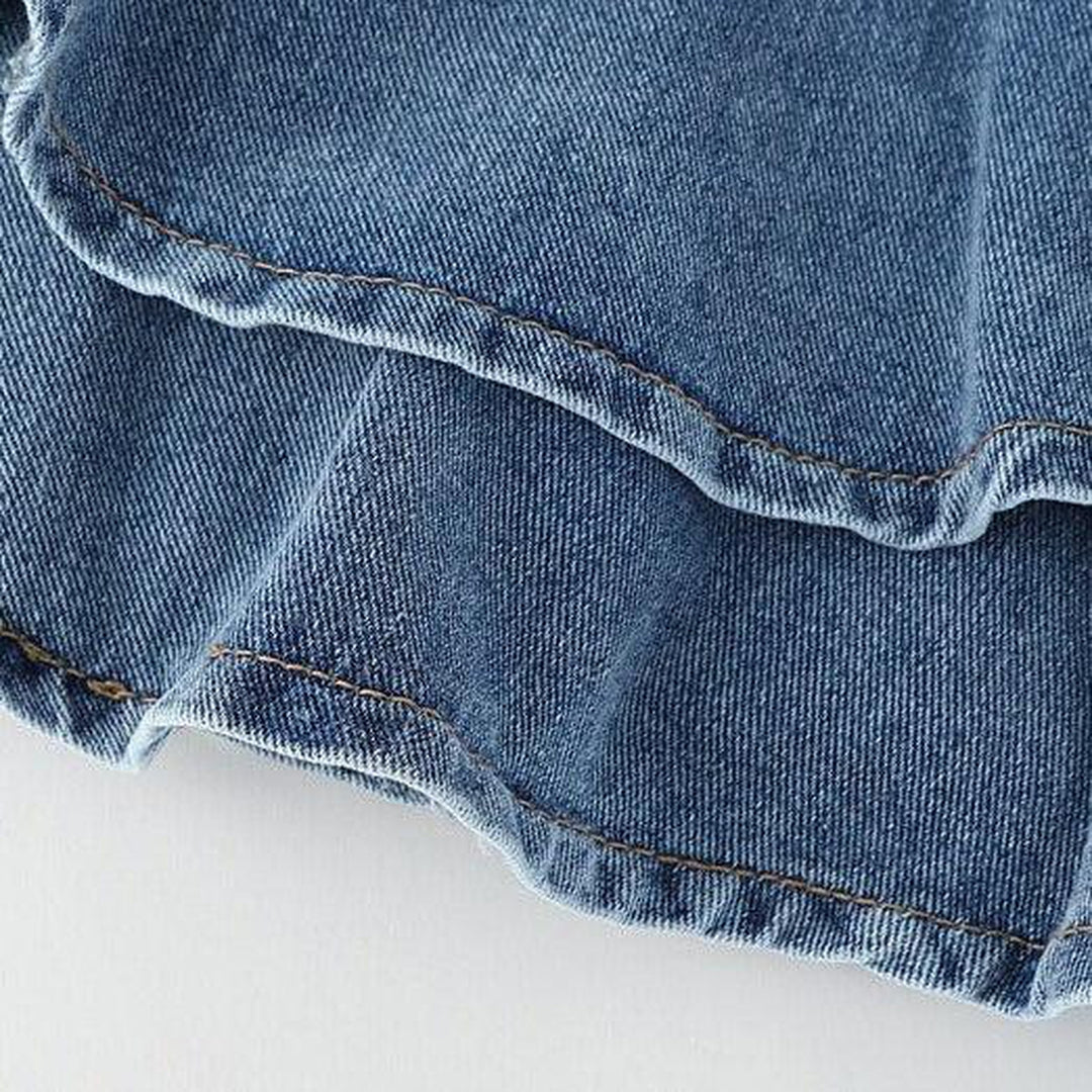 Vintage fills mini denim skirt