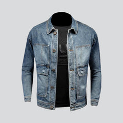 Schmale Street-Jeansjacke für Herren