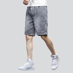 Street fashion men denim shorts