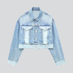 Street women denim jacket