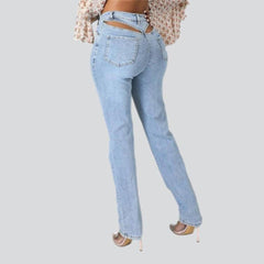 Stylish straight women jeans