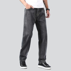 Dünne Stretch-Straight-Herrenjeans