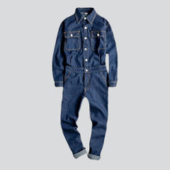 True denim overall for men