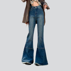 Vintage high-waist jeans for ladies