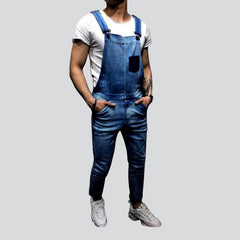 Vintage Skinny Jeans-Jumpsuit für Herren
