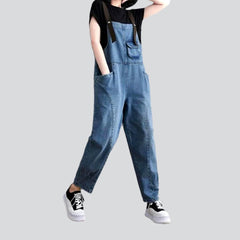 Vintage women denim jumpsuit