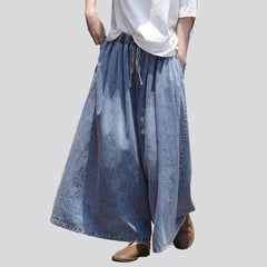 Women culotte denim pants