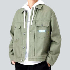 Chaqueta vaquera para hombre Y2k