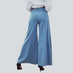 Culotte denim pants for women