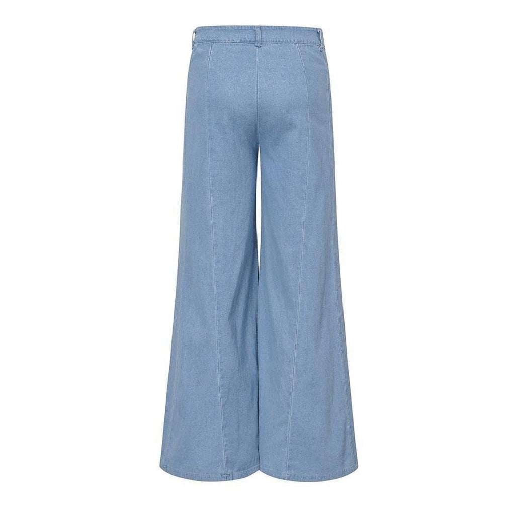 Culotte denim pants for women