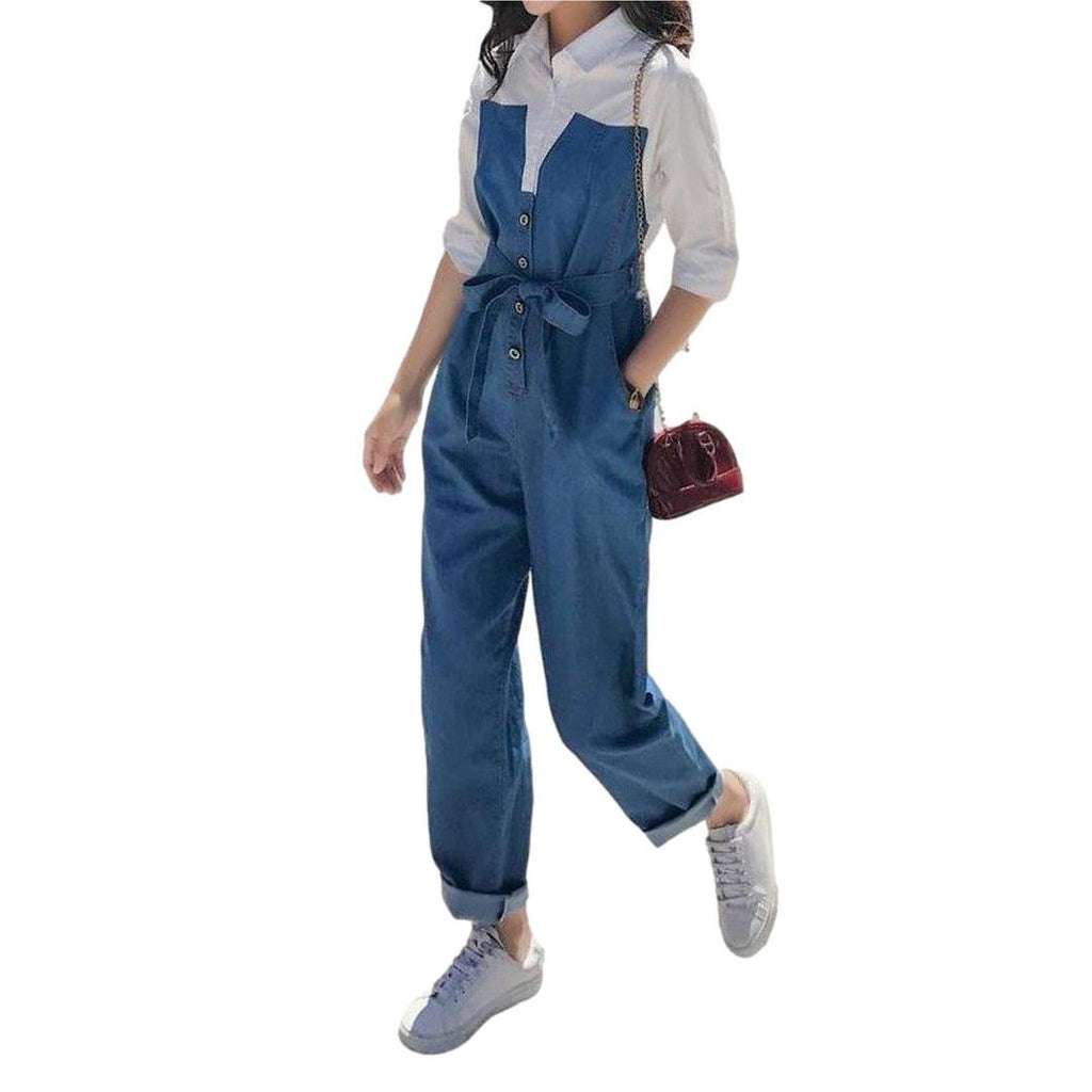 Fashionable jeans overall for women