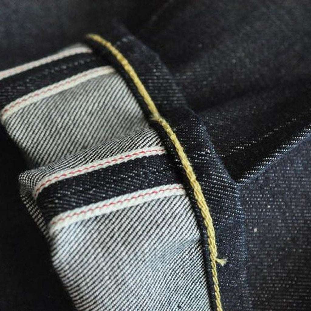 High-quality dark men jeans