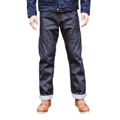 High-quality dark men jeans