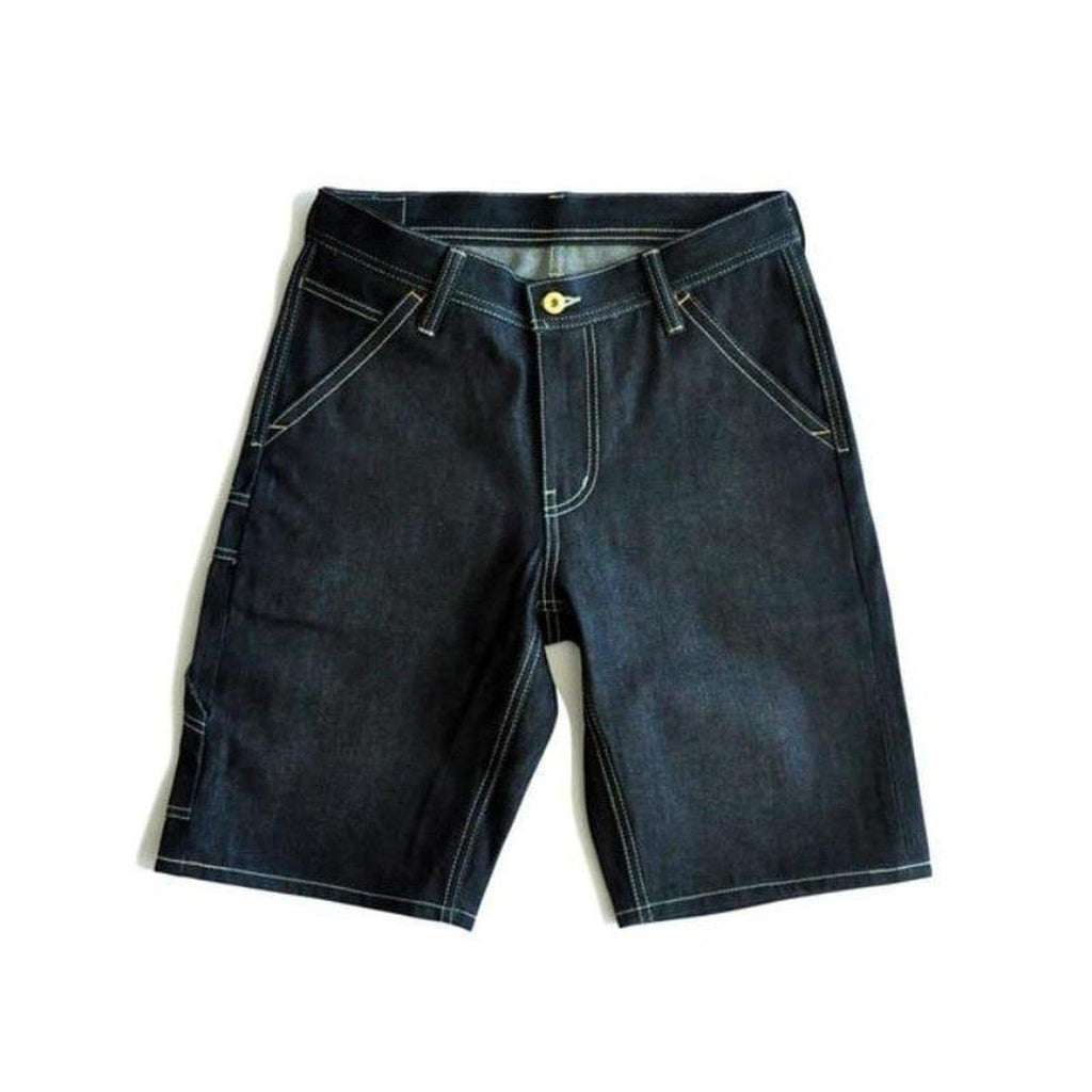 Hochwertige Indigo-Jeans-Shorts