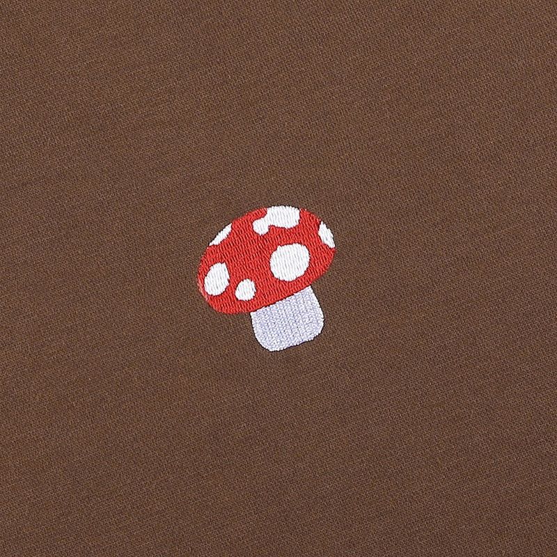 Sarolta Mushroom Embroidery Sweatshirt