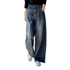 Vintage wide-leg women jeans