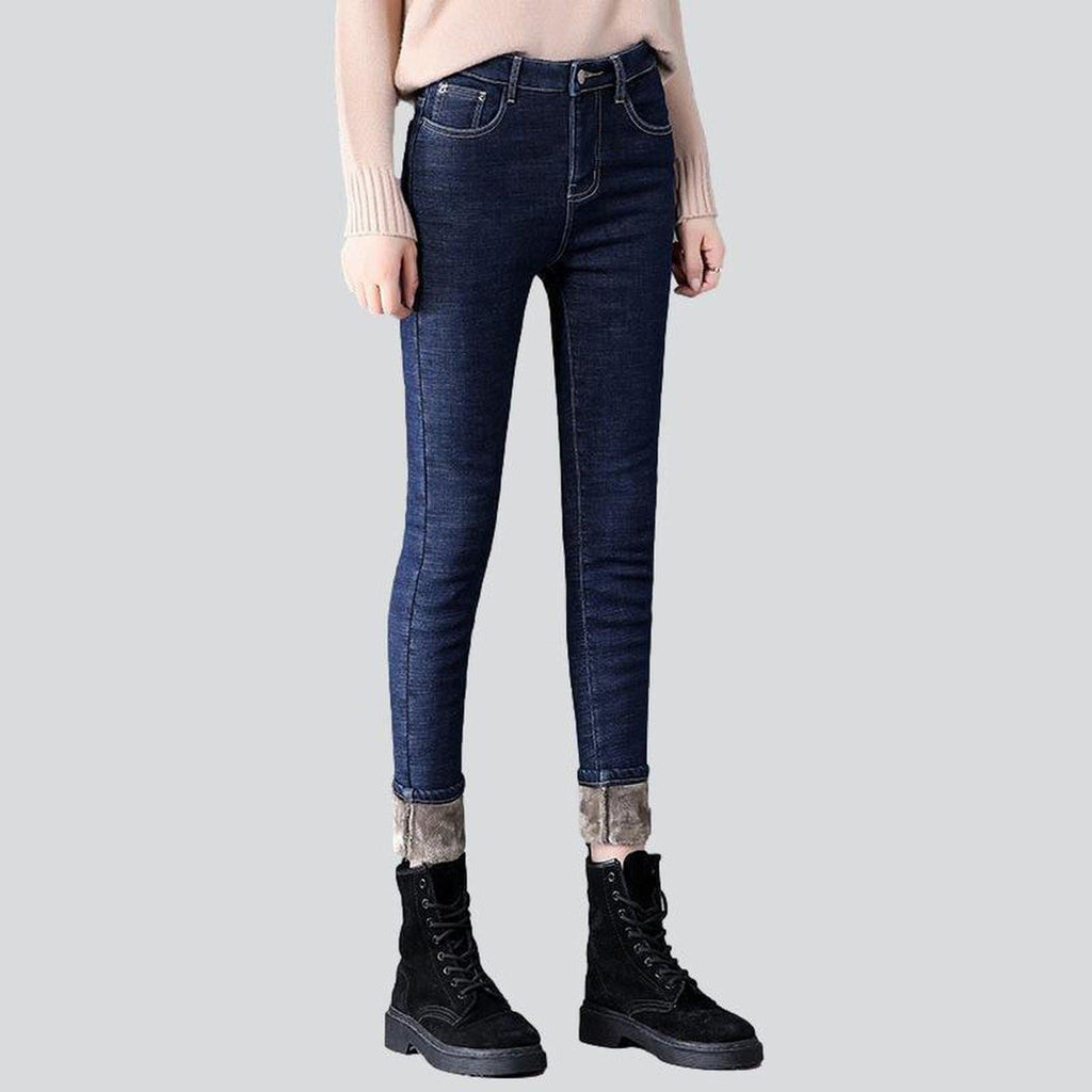 Skinny Winterjeans für Damen