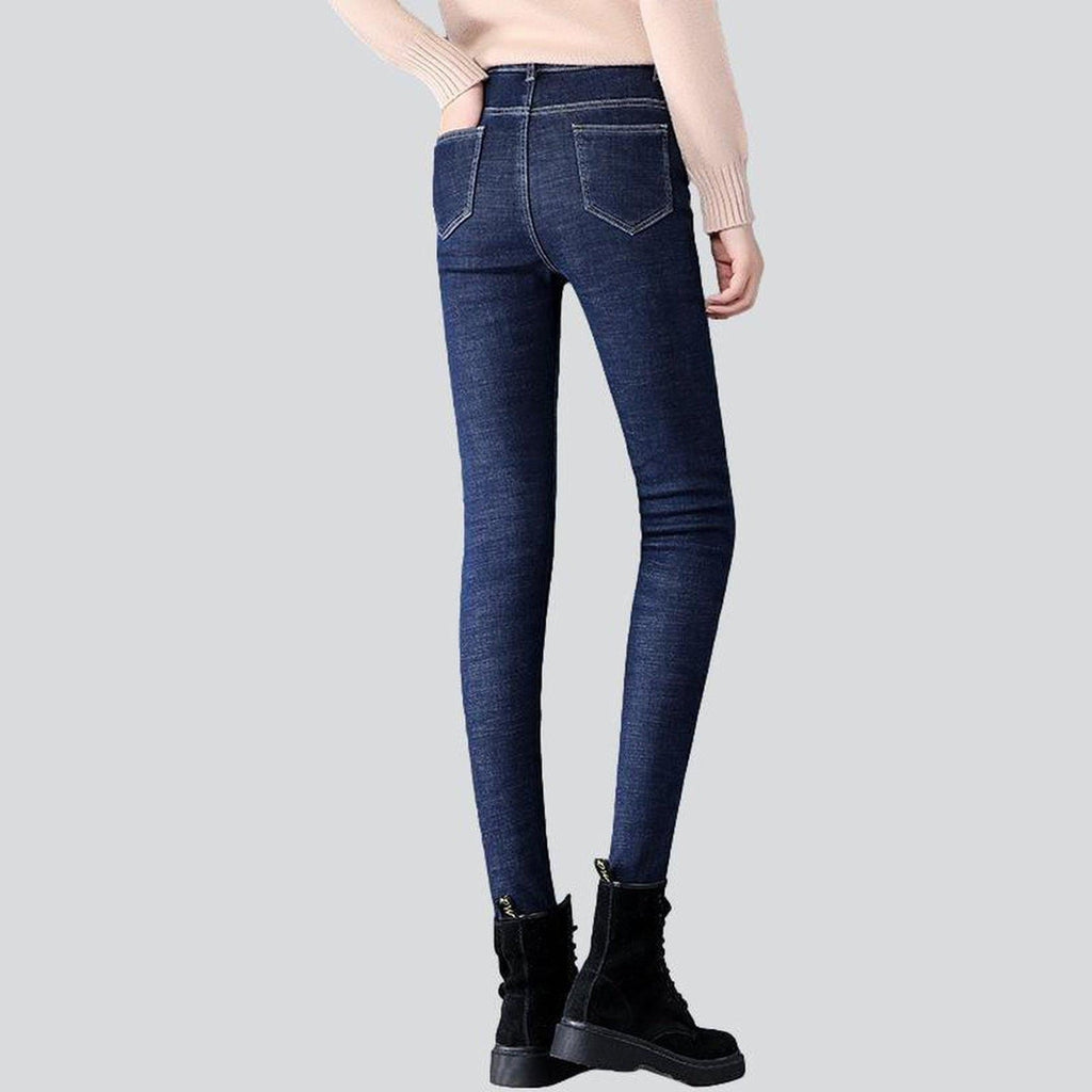 Skinny Winterjeans für Damen