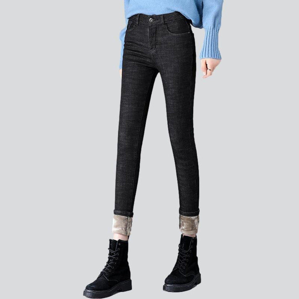 Skinny Winterjeans für Damen