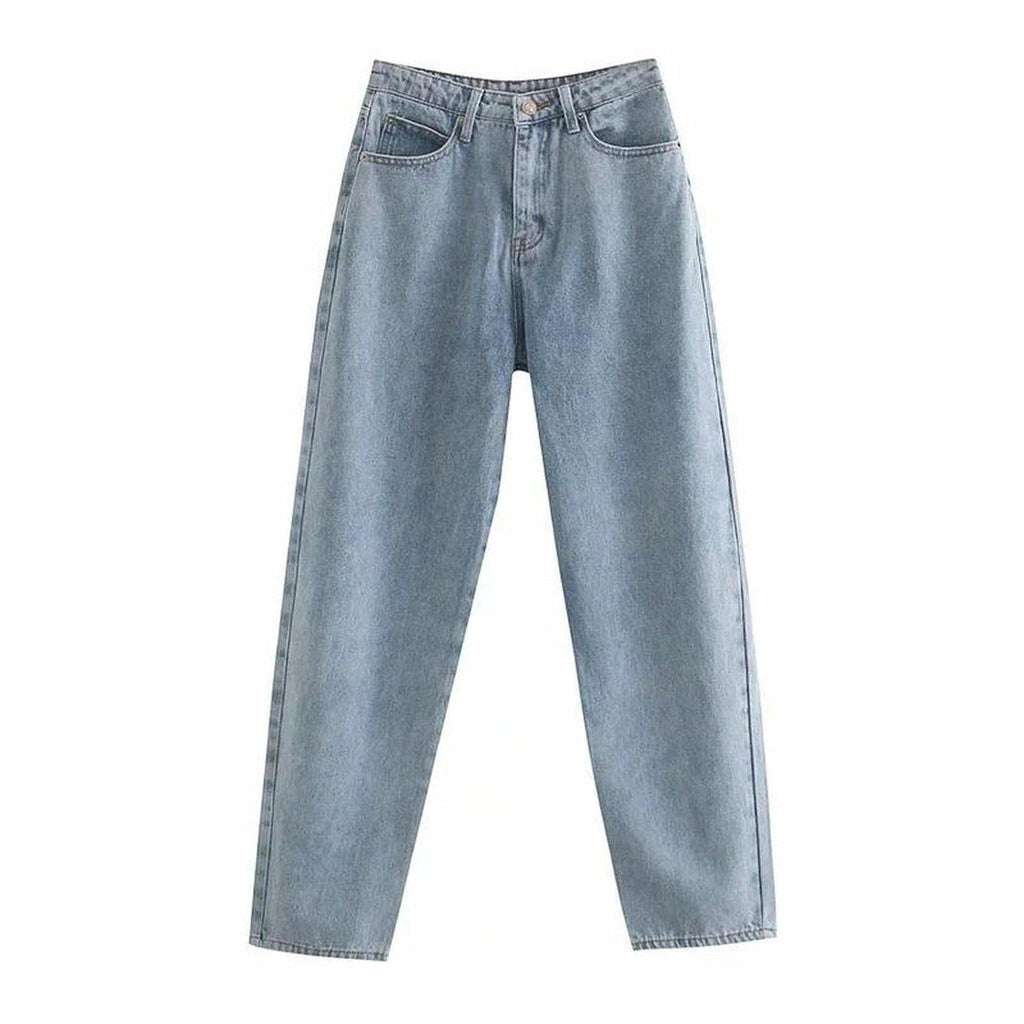 Stylische Jeans mit hoher Taille