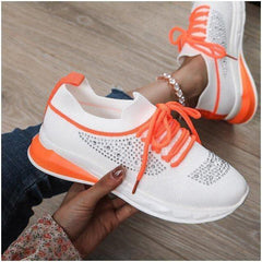 Elastic Mesh Sneakers