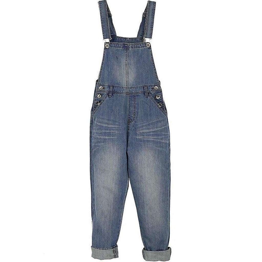 Blauer Damen Jeans Overall