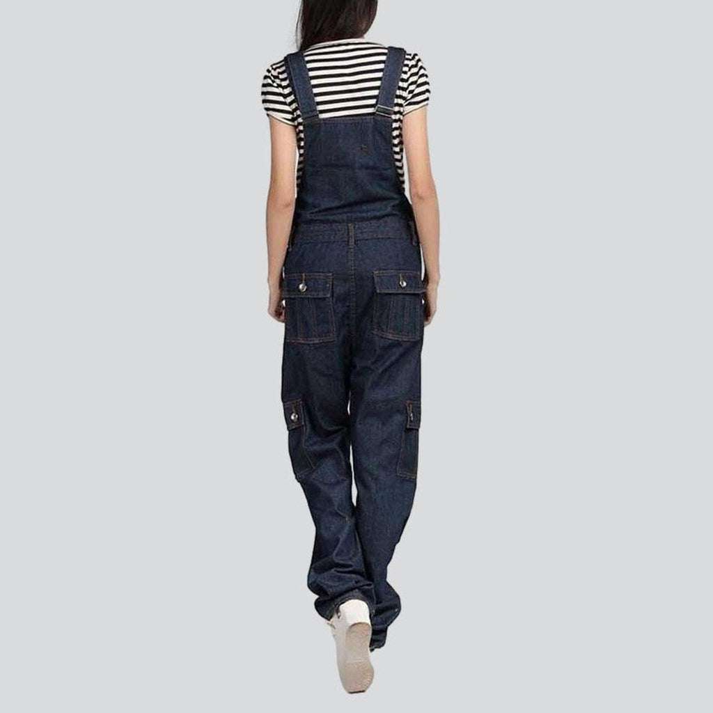 Cargo Damen Jeans Overall