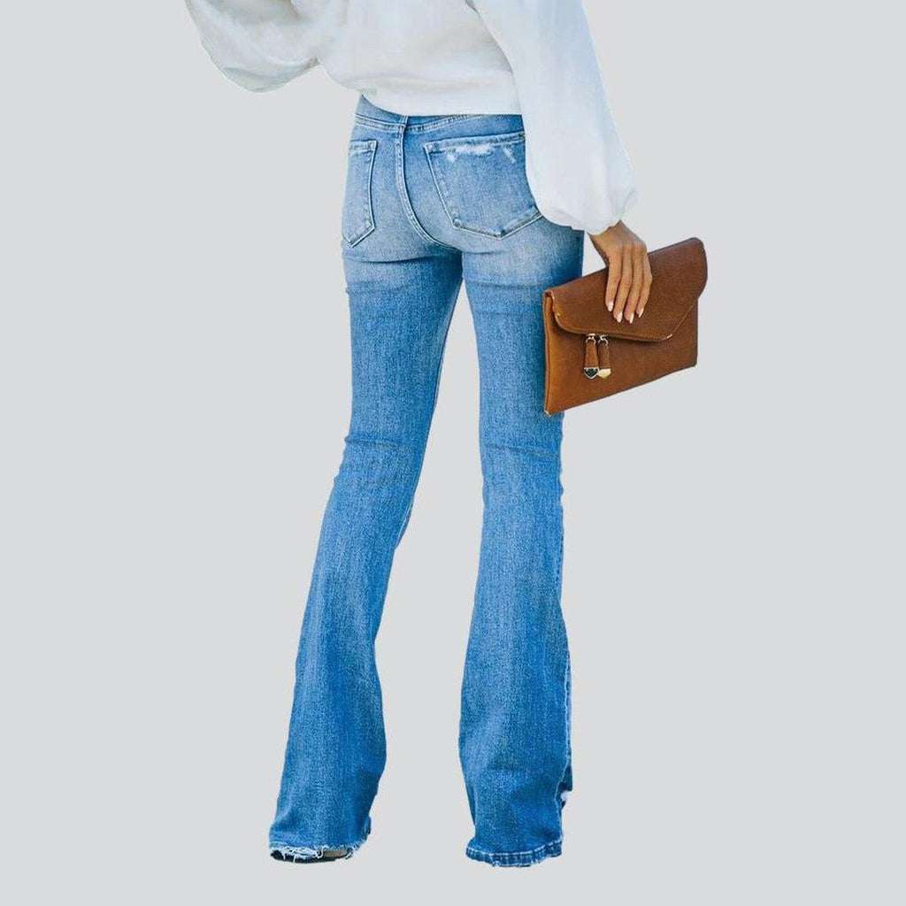 Boot cut fashion women jeans