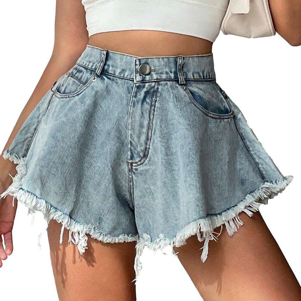 Culotte Jeansshorts für Damen