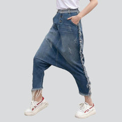 Women harem denim pants