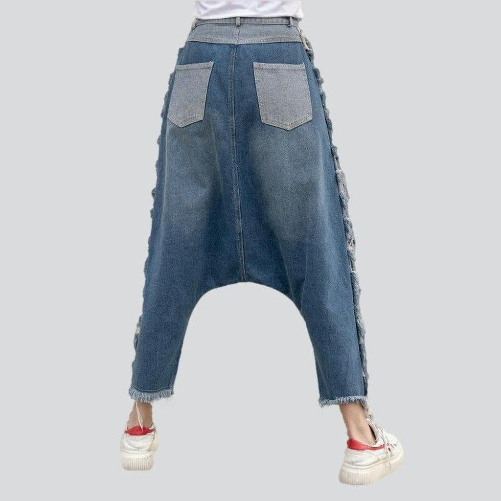 Women harem denim pants