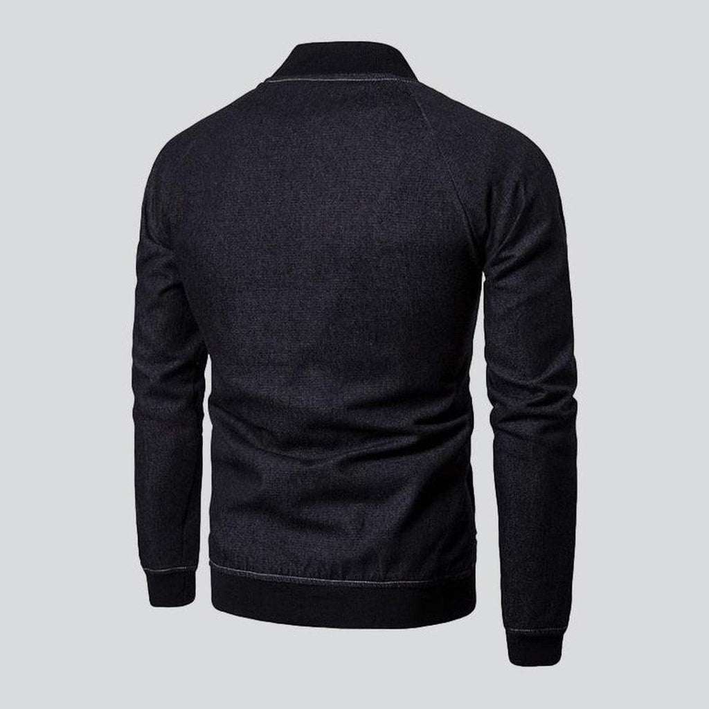 Chaqueta vaquera abotonada para hombre