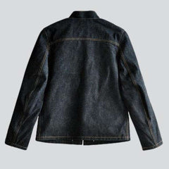 Chaqueta vaquera de motociclista para hombre