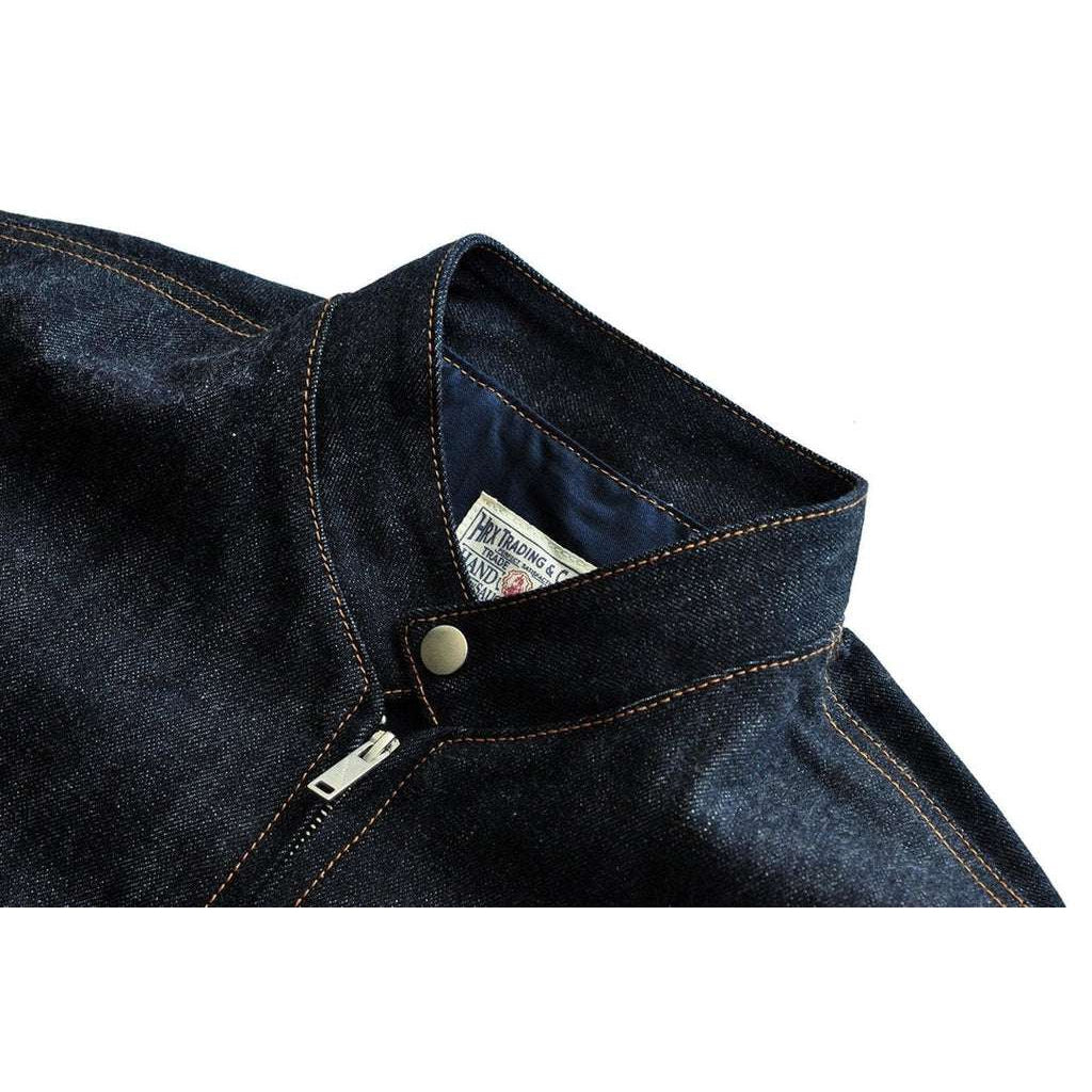 Biker men denim jacket