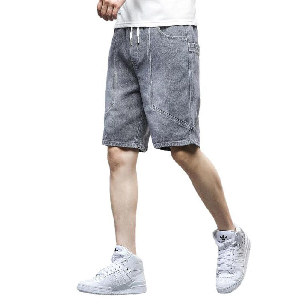 Street fashion men denim shorts