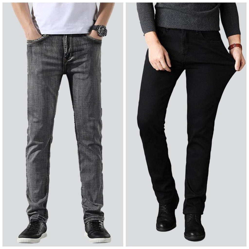 Slim-fit casual men jeans