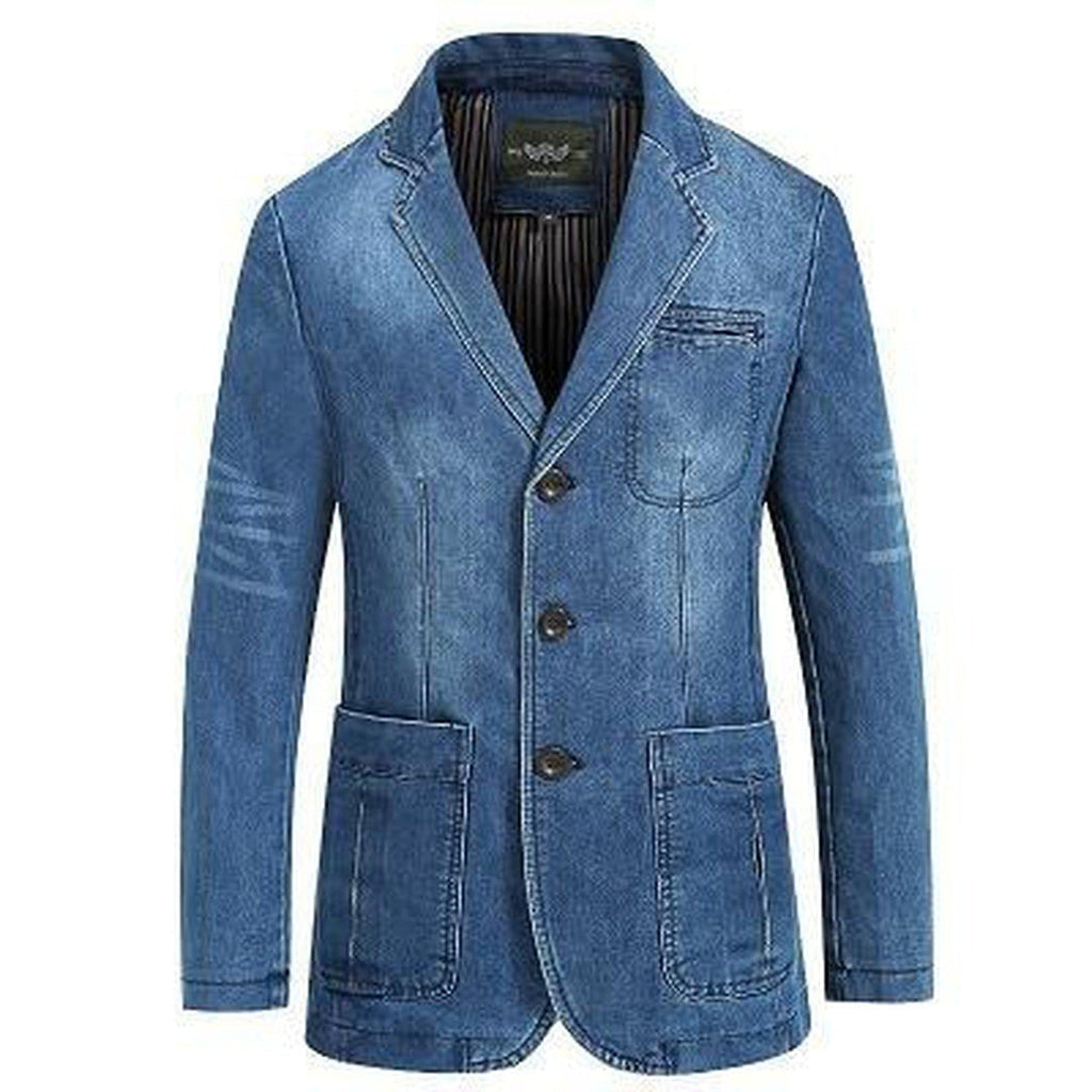 Retro men jeans jacket