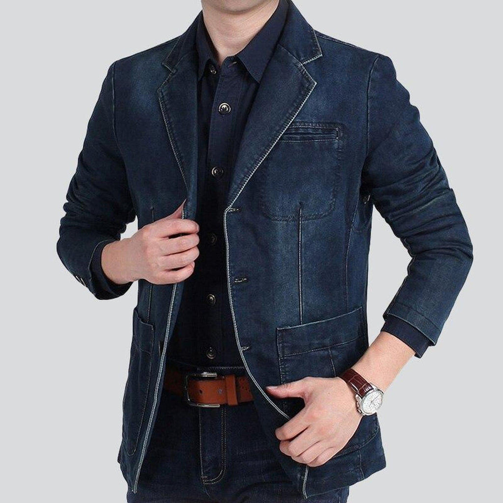 Retro men jeans jacket