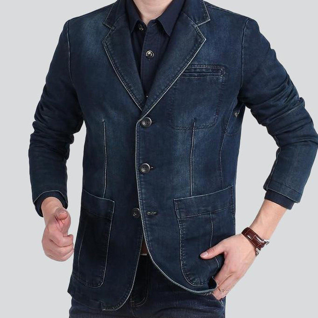 Retro men jeans jacket