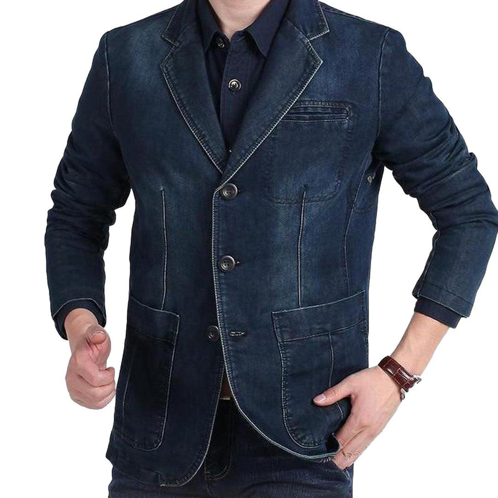 Retro men jeans jacket