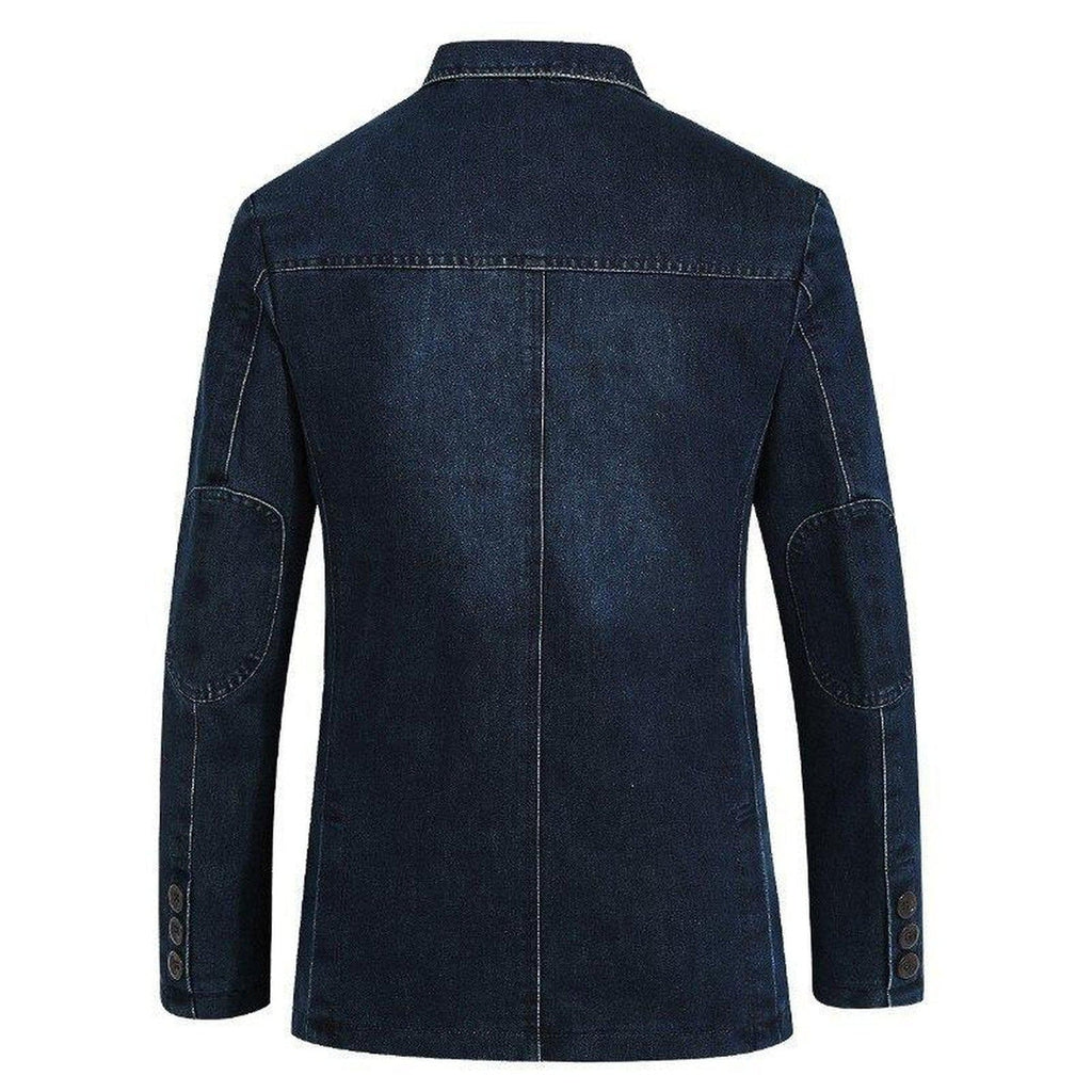 Retro Herren Jeansjacke