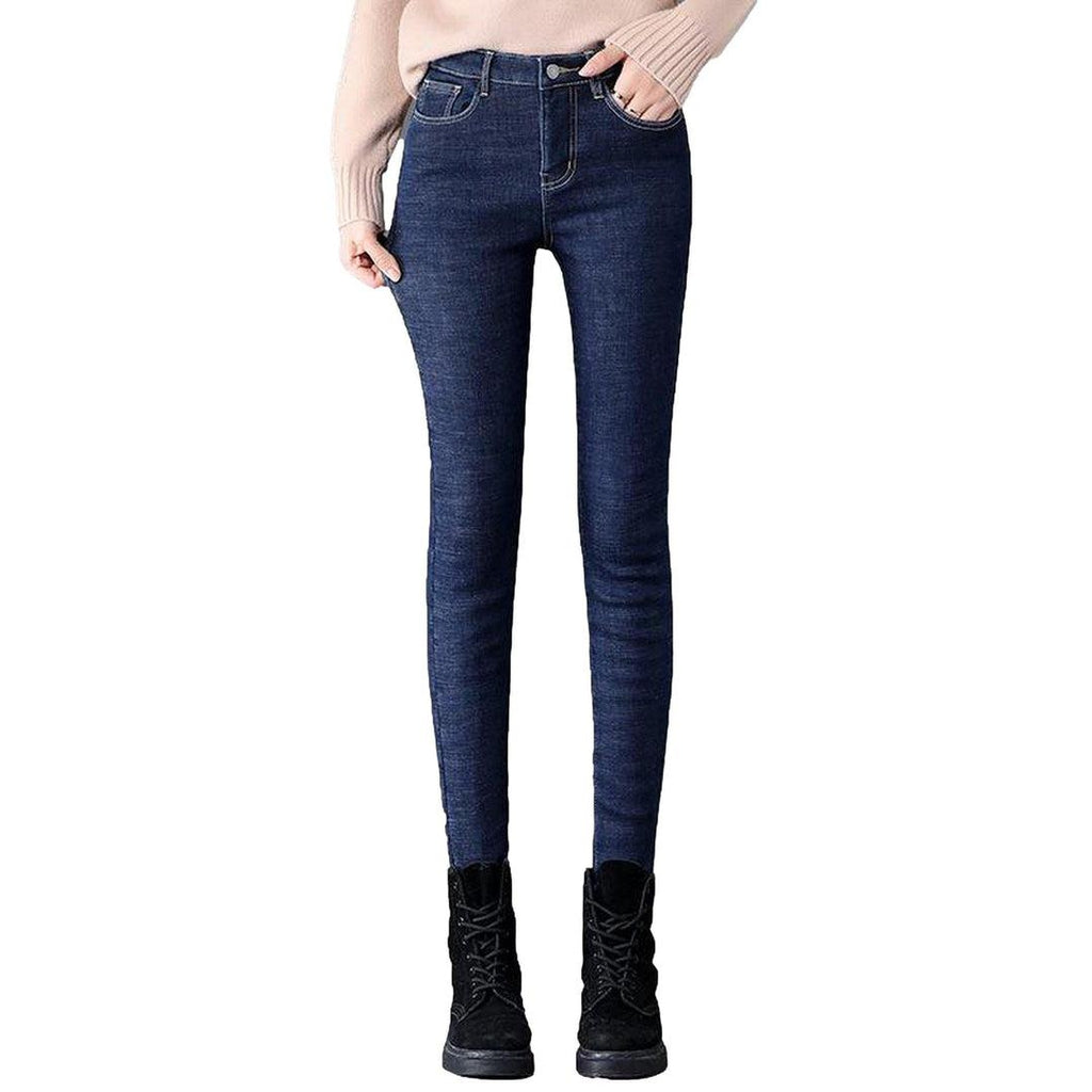 Skinny Winterjeans für Damen