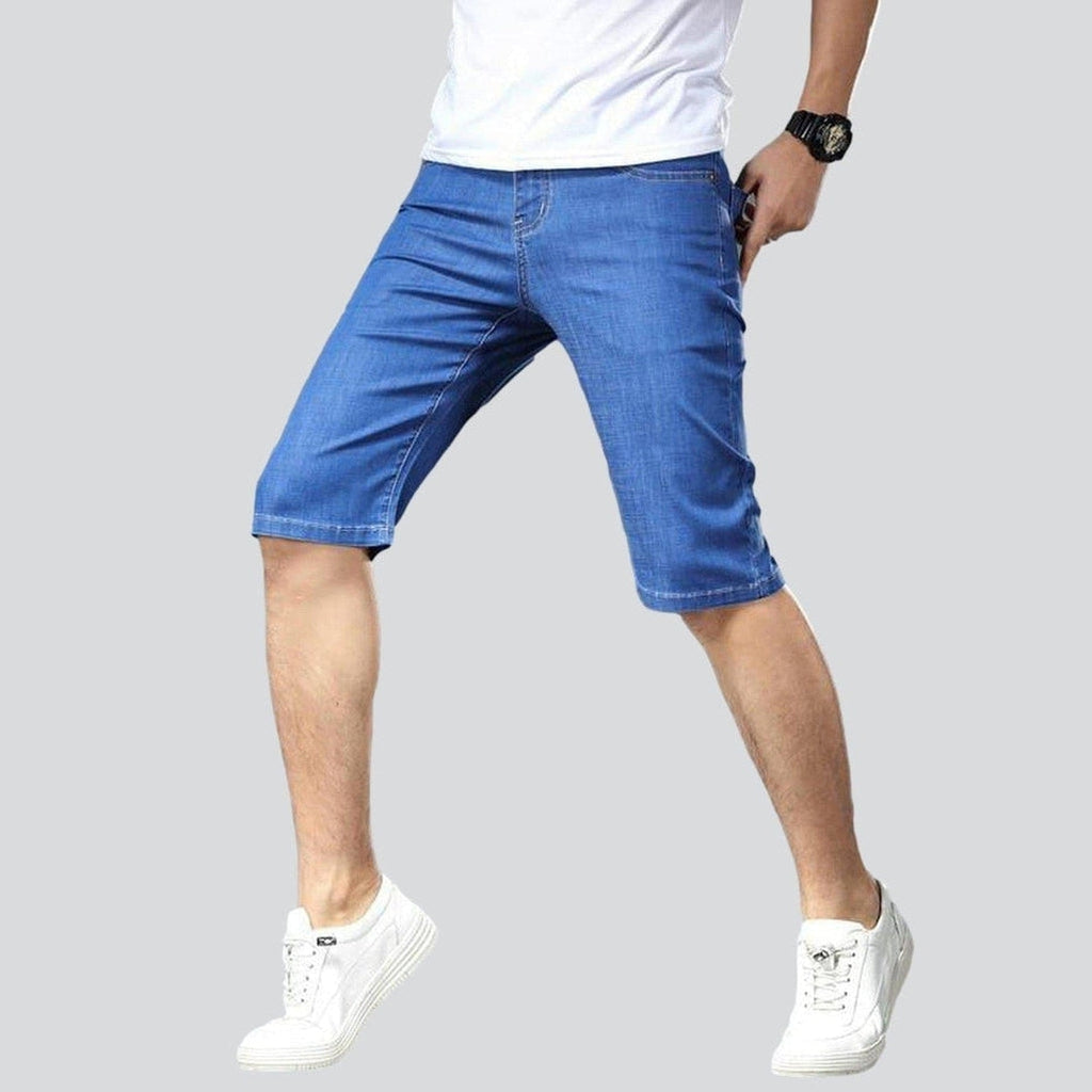 Slim Fit Herren Jeansshorts