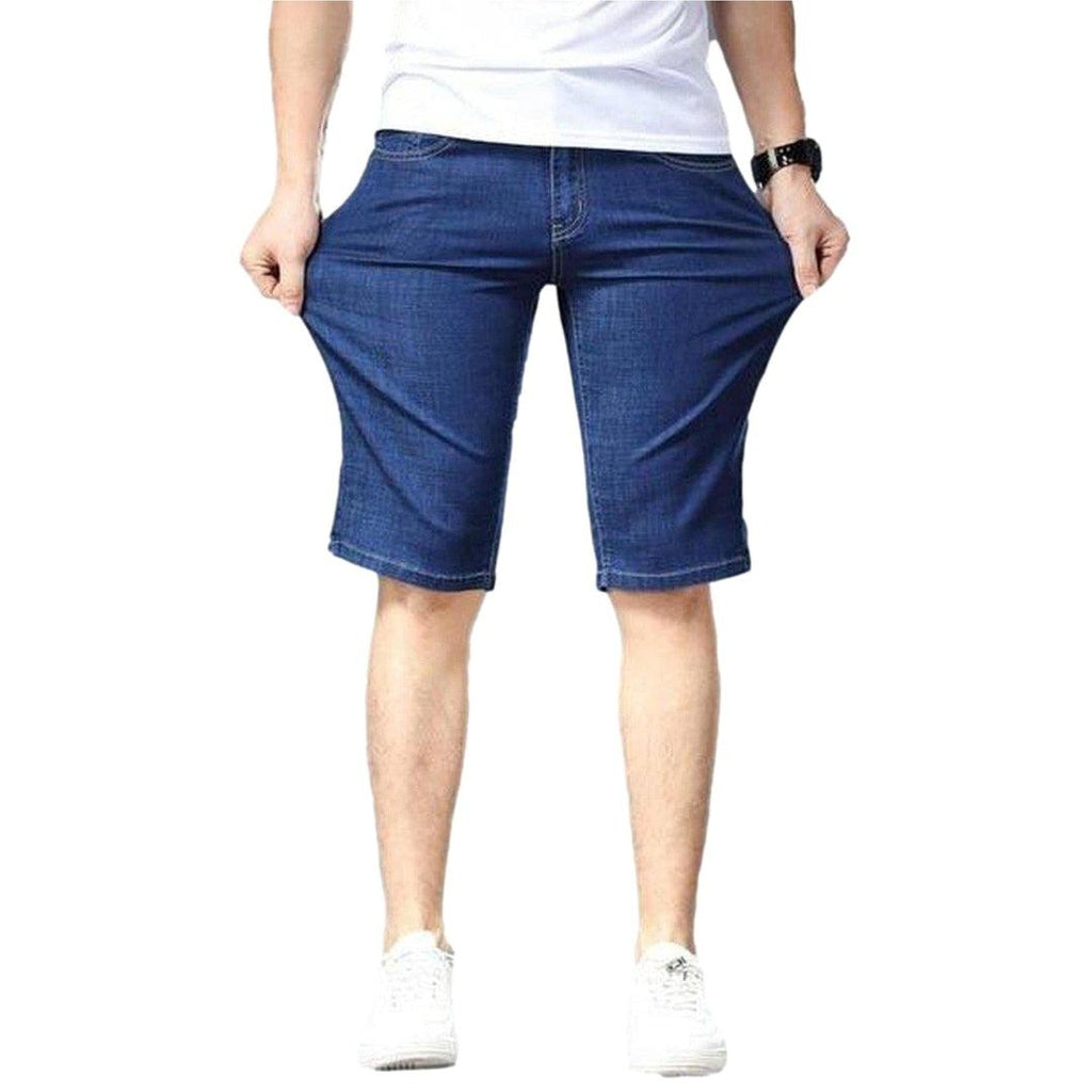 Pantalones cortos vaqueros ajustados para hombre