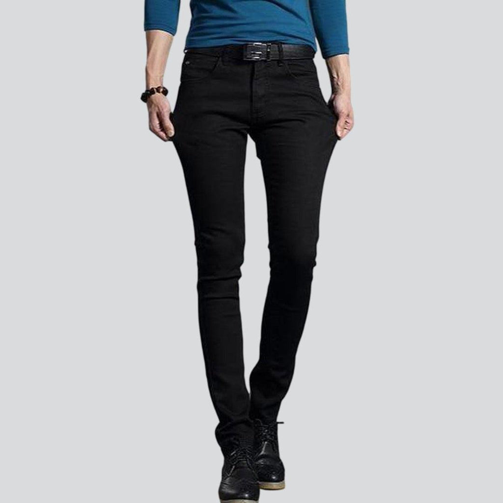 Smart-casual slim jeans for men