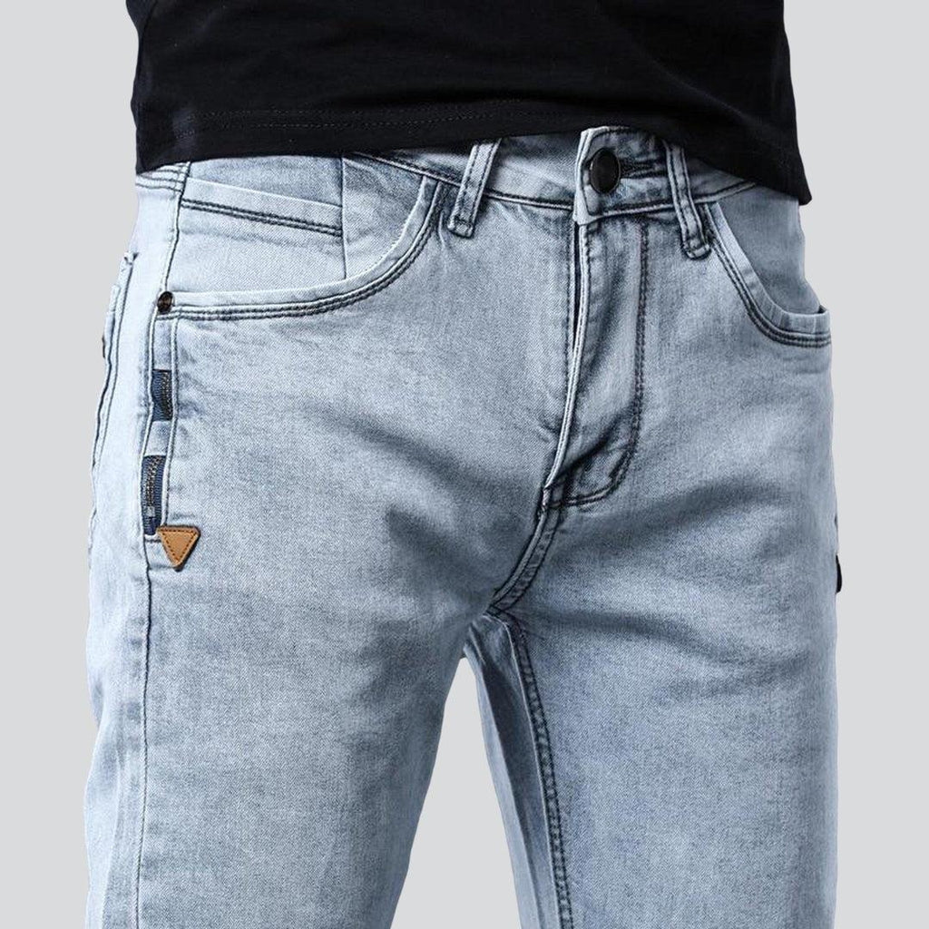 Tencel casual jeans for men