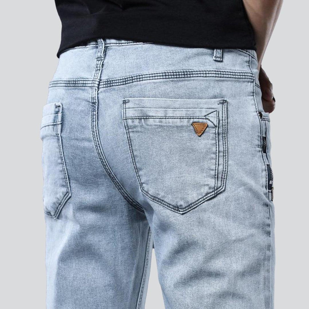 Tencel casual jeans for men